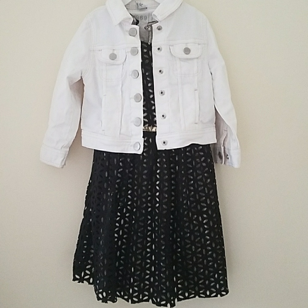 White Gap Denim Jacket